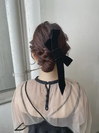 ヘアアレンジ フレンチボブパーマ Yuukiのヘアスタイル