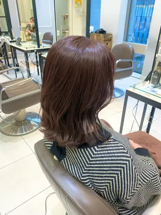 ミディアム 髪質改善/縮毛矯正 🎀小林 唯 🎀のヘアスタイル