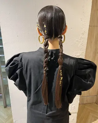 ヘアアレンジ サソウ ユリエ🥥のヘアスタイル