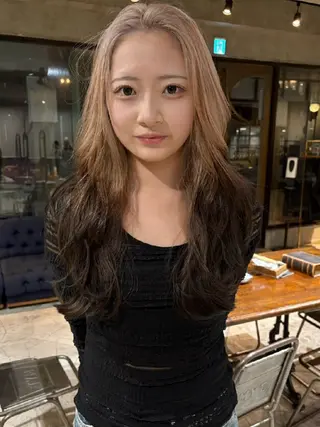 ブリーチ矯正髪質改善 ✨オオエタクミのヘアスタイル