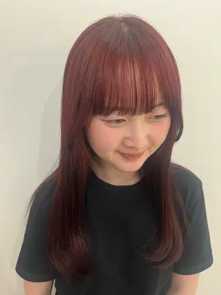 カラー 遠山 みのりのヘアスタイル