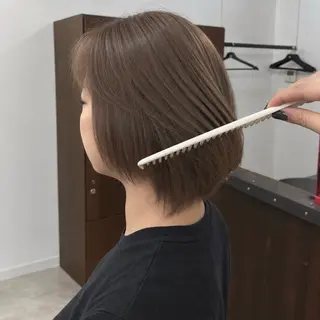 ショート カラー 東深津/駅家/ モデル募集中/わかなのヘアスタイル
