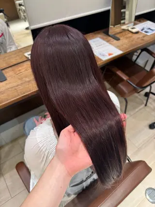 カラー 大内 杏珈のヘアスタイル