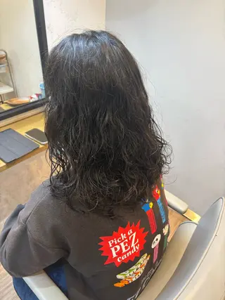 パーマ 韓国ヘアー🇰🇷 MIWAのヘアスタイル