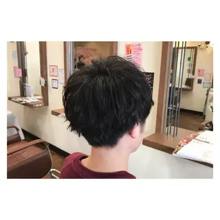 パーマ メンズ はたの ひろみのマツエク・マツパデザイン