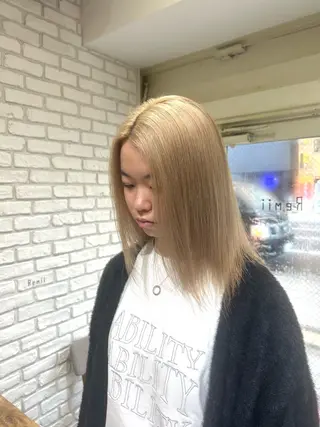ミディアム ︎☀️はるき︎︎☁️ ショートモデル募集のヘアスタイル