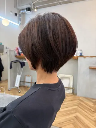 ショート ナカノユウ/本厚木/ レイヤーカットのヘアスタイル