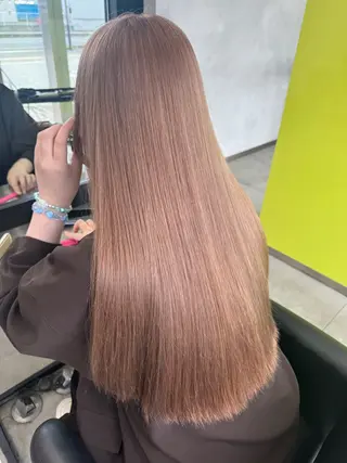 ロング カラー 【ダブルカラー推し】 伊桜莉のヘアスタイル