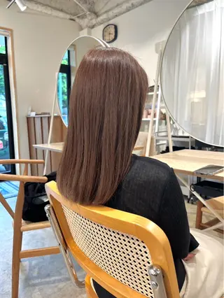 ミディアム カラー 南雲 美紀のヘアスタイル