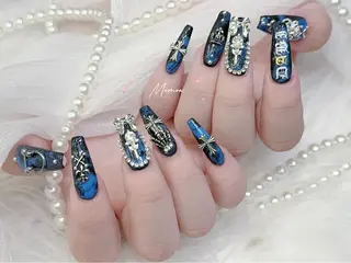 ネイル MoMoA Nail ネイル長さ出し専門店のネイルデザイン