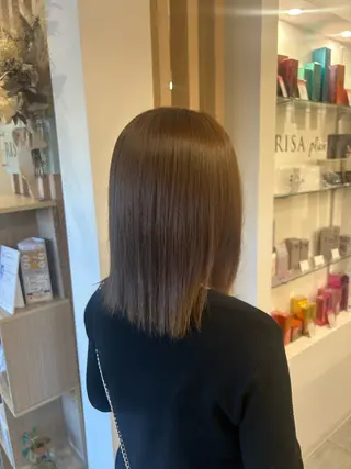 カラー 西新 MAHIRO 🩵🫧艶髪🩵🫧のヘアスタイル
