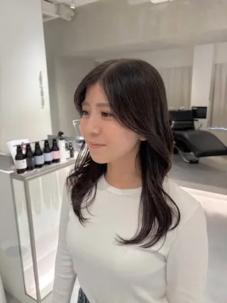 ロング カラー 🪞透け感&韓国ヘア 🪞honokaのヘアスタイル