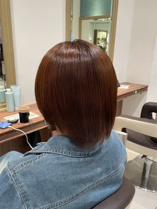 カラー くぼ うるはのヘアスタイル