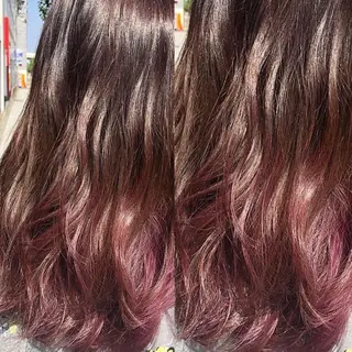 カラー ✨艶ブリーチカラー ✨四ノ宮裕己のヘアスタイル