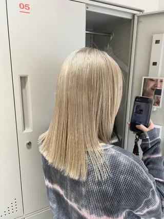 セミロング STELLA 小林優真のヘアスタイル