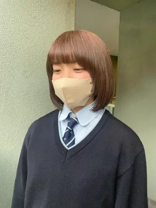 ショート カラー HIROKI ” ボブのヘアスタイル