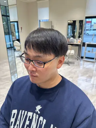 カラー メンズ HANABUSA金田 恭平のヘアスタイル