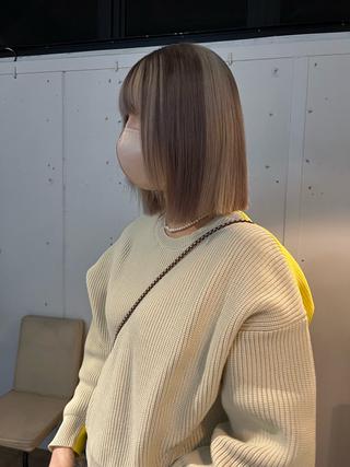 ミディアム カラー TYLCO itsukiのヘアスタイル