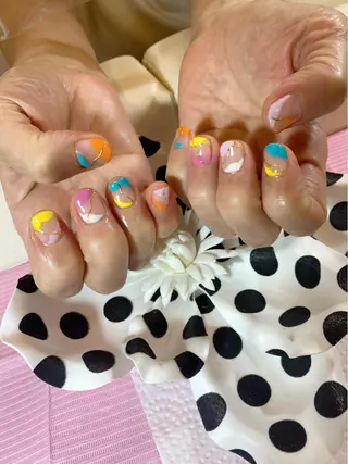 ネイル ♢ME2ROOM♢ #巻き爪#リラクのネイルデザイン