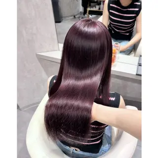ロング カラー miyu /トレンド カラー×艶髪のヘアスタイル
