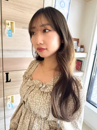 ロング モデル様募集中 岡 真海🌙⭐︎..のヘアスタイル