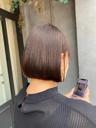 ショート カラー 🌟カットモデル 募集中🌟りかのヘアスタイル