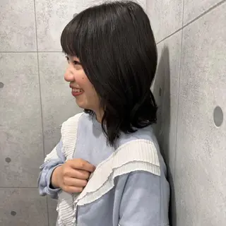 ミディアム ❇️安達 優心❇️ レイヤー/艶髪特化のヘアスタイル