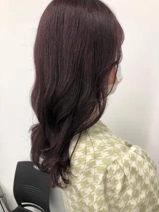 ミディアム カラー ヘアアレンジ 透明感/艶髪/💖 トレンドスタイル💖のヘアスタイル