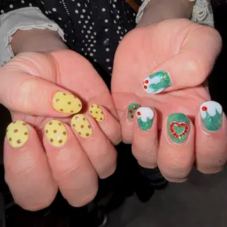 ネイル 𝙃𝙖𝙧𝙪⋆ ˚꩜。個性派のネイルデザイン