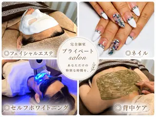 ネイル＆毛穴肌質改善 salon♪南森町のエステ・リラクイメージ
