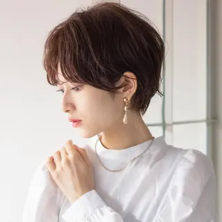 ショート パーマ 浅沼 ゆいのヘアスタイル