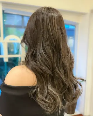ロング カラー 🤎ナチュラル/ ベージュ/銀座🤎のヘアスタイル