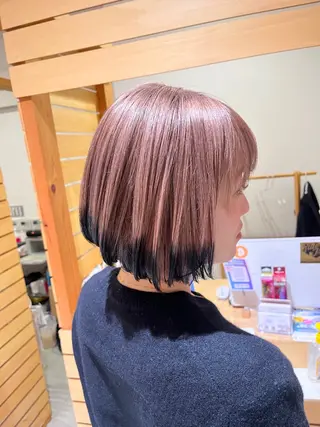 ショート カラー ✨髪質改善🎨 杉本賢人のヘアスタイル