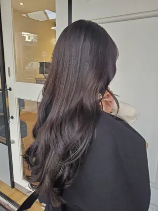 ロング カラー 近森 美帆[モーラ高石店]のヘアスタイル
