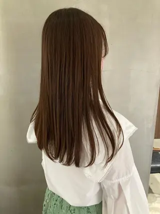ロング Larry🌼中下 美香のヘアスタイル