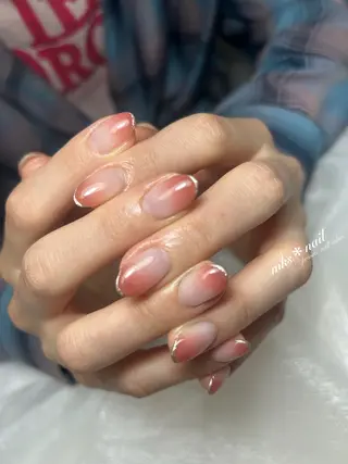 ネイル mks＊nail //  枚方長尾のネイルデザイン