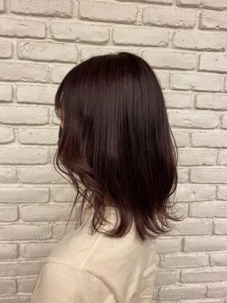 ミディアム カラー ✨️今だけ無料✨️ 鶴田みなみのヘアスタイル