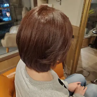 ショート カラー spa hair ark 富井直美のヘアスタイル