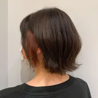 ミディアム カラー 韓国スタイル🇰🇷 annaのヘアスタイル
