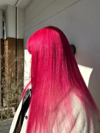 ロング カラー I'sm KOUSAKUのヘアスタイル