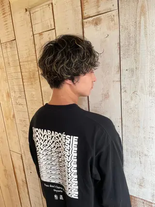 パーマ メンズ Mens cut Hannaのヘアスタイル