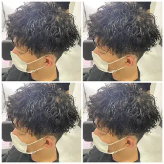 ミディアム メンズ 👑錦糸町/毛流れ パーマ特化/NORIのヘアスタイル