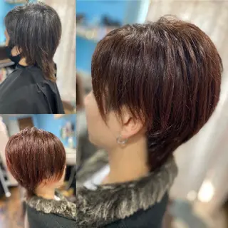 ショート カラー くせ改善師 髪質改善師ゴトウのヘアスタイル