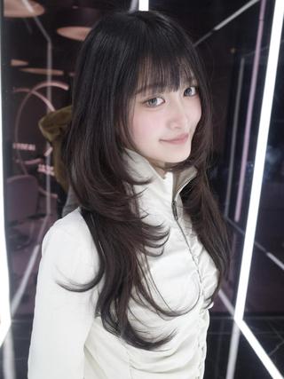 セミロング みうる🎀透明感艶髪 🫧レイヤーカットのヘアスタイル