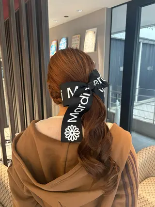 ヘアアレンジ 誰もが憧れる艶髪✨ /アレンジヘア🎀のヘアスタイル