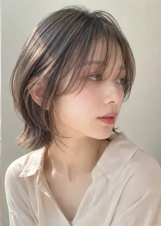 ミディアム カラー LOVESTOIKE 堂本のヘアスタイル
