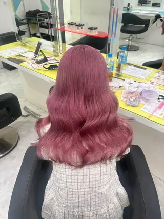 カラー akari🎀🤍 ガーリーstyleのヘアスタイル