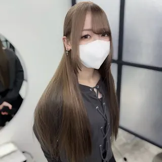 ロング カラー Ren. 🦋デザインカラーのヘアスタイル