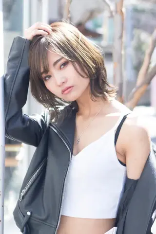 ミディアム カラー メンズ特化 TAKE高崎のヘアスタイル