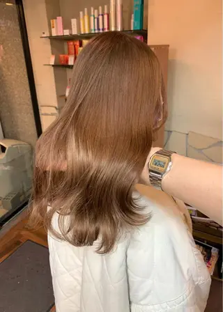 ミディアム カラー 矢野 晃平のヘアスタイル